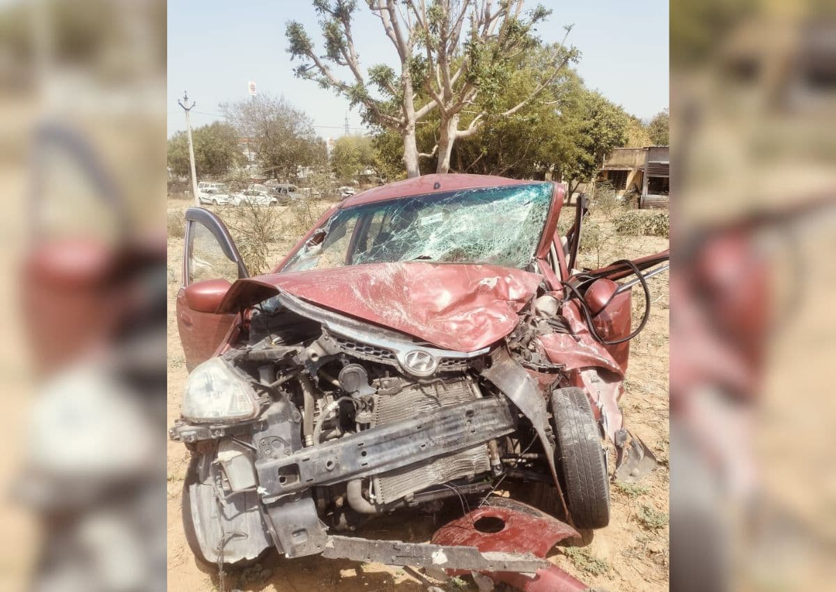 खाटूश्यामजी से लौट रहे पति-पत्नी की दर्दनाक मौत, बाल-बाल बची 13 साल की बेटी