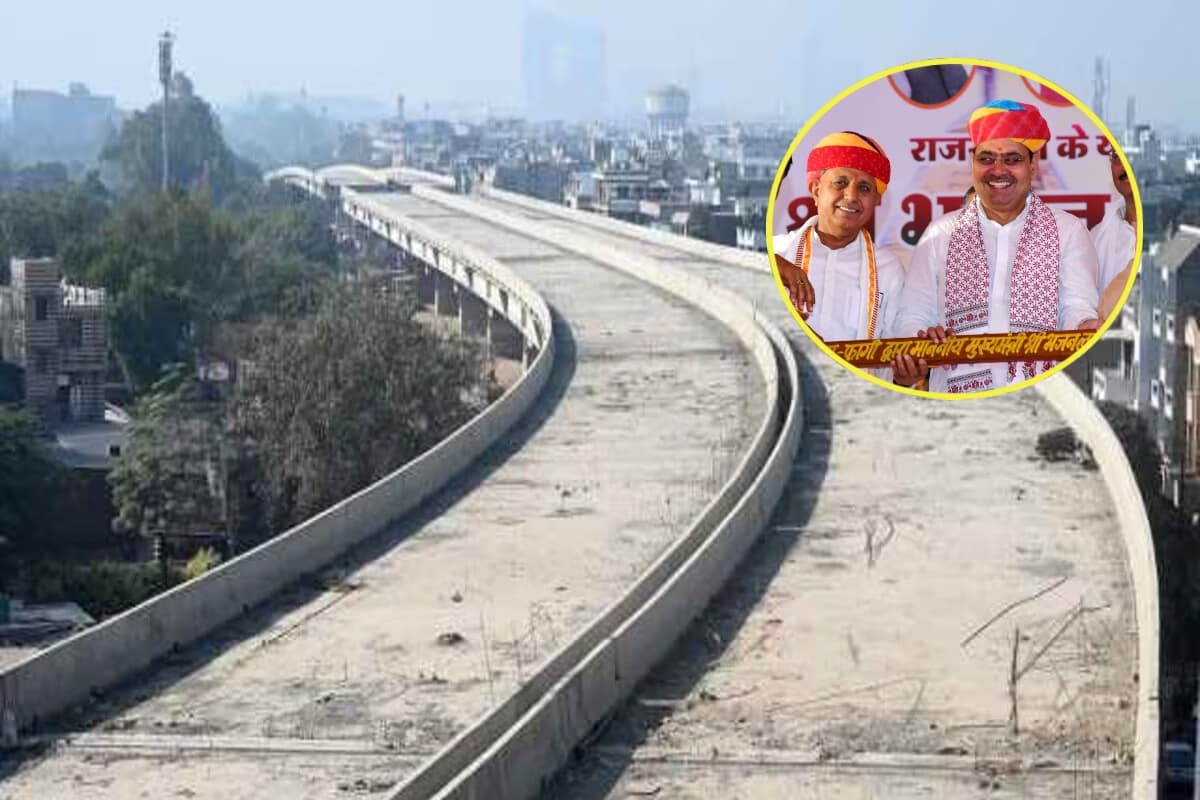 CM भजनलाल का बड़ा तोहफा, 90 करोड़ की लागत से यहां बनेगा एलिवेटेड रोड